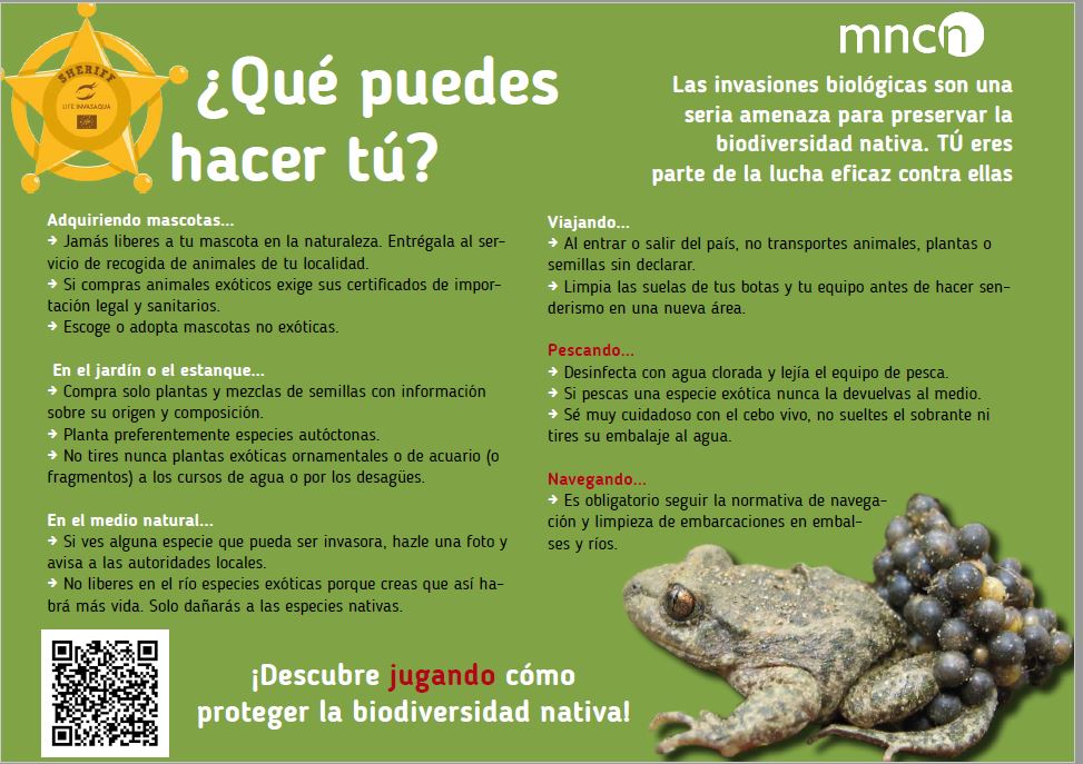 ¿Qué puedes hacer tú contra las especies invasoras?