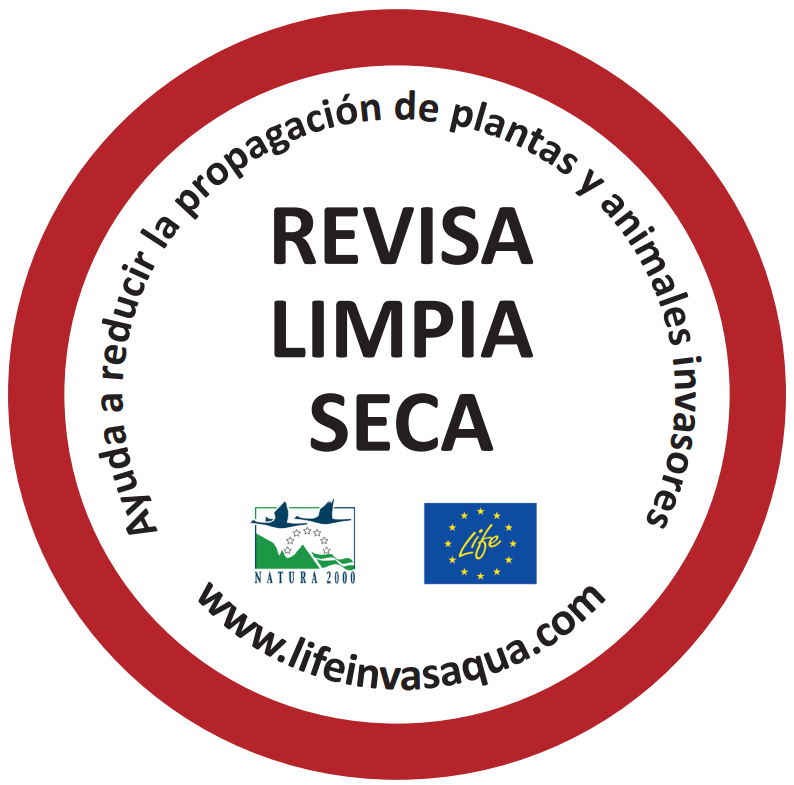 Campaña revisa, limpia y seca de LIFE INVASAQUA