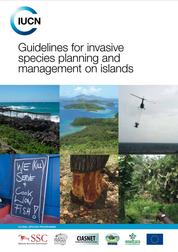 Guidelines for invasive species planning and management on islands