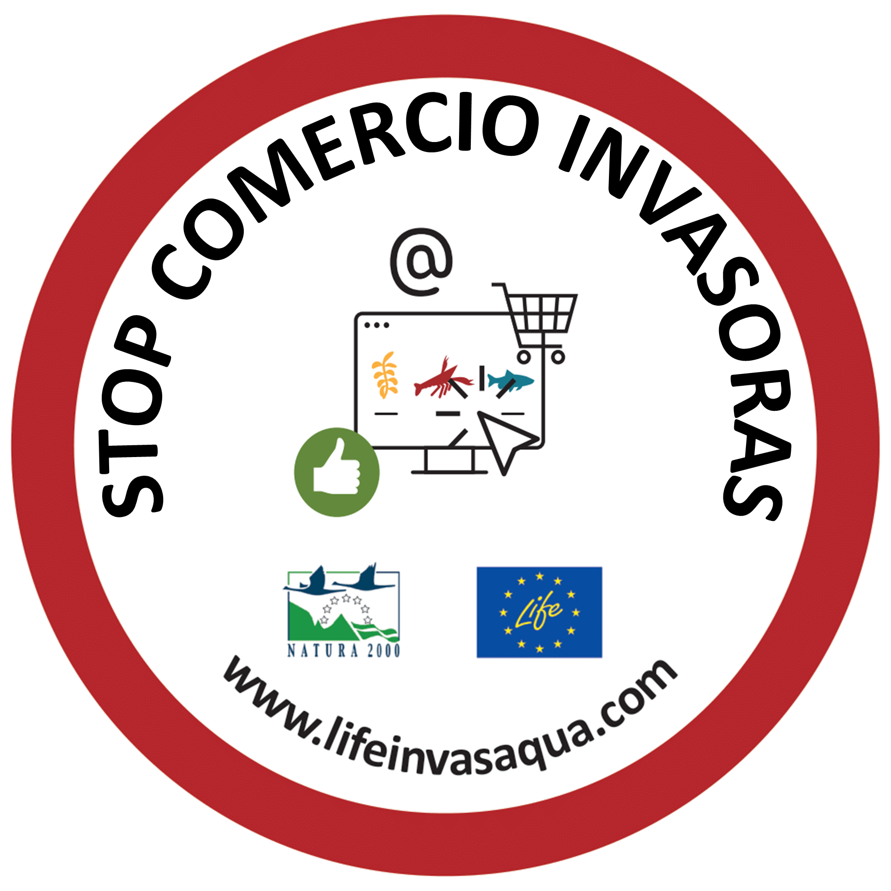 LIFE INVASAQUA lança a campanha “Stop Comércio Invasoras” apoiada por entidades portuguesas e espanholas
