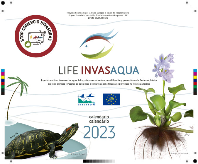 Calendario LIFE Invasaqua 2023