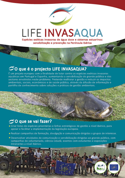 Folheto de apresentação LIFE INVASAQUA